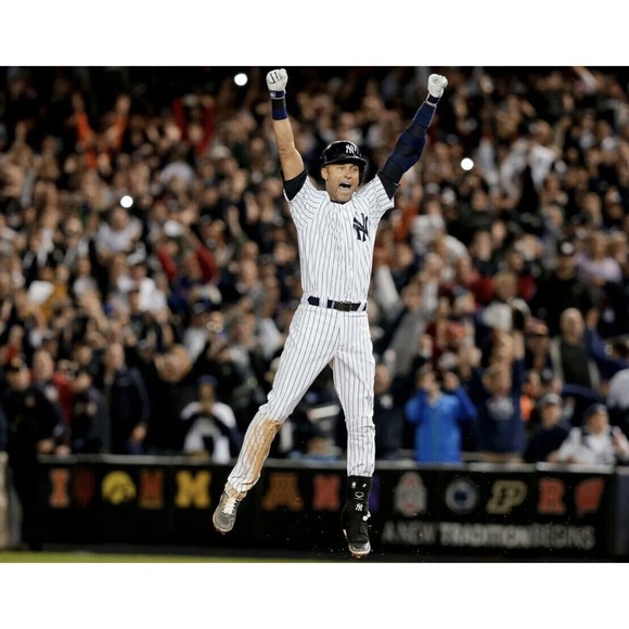 MAJESTIC NEW YORK YANKEES DEREK JETER #2 STITCHED JERSEY SIZE XL - Picture 2 of 8